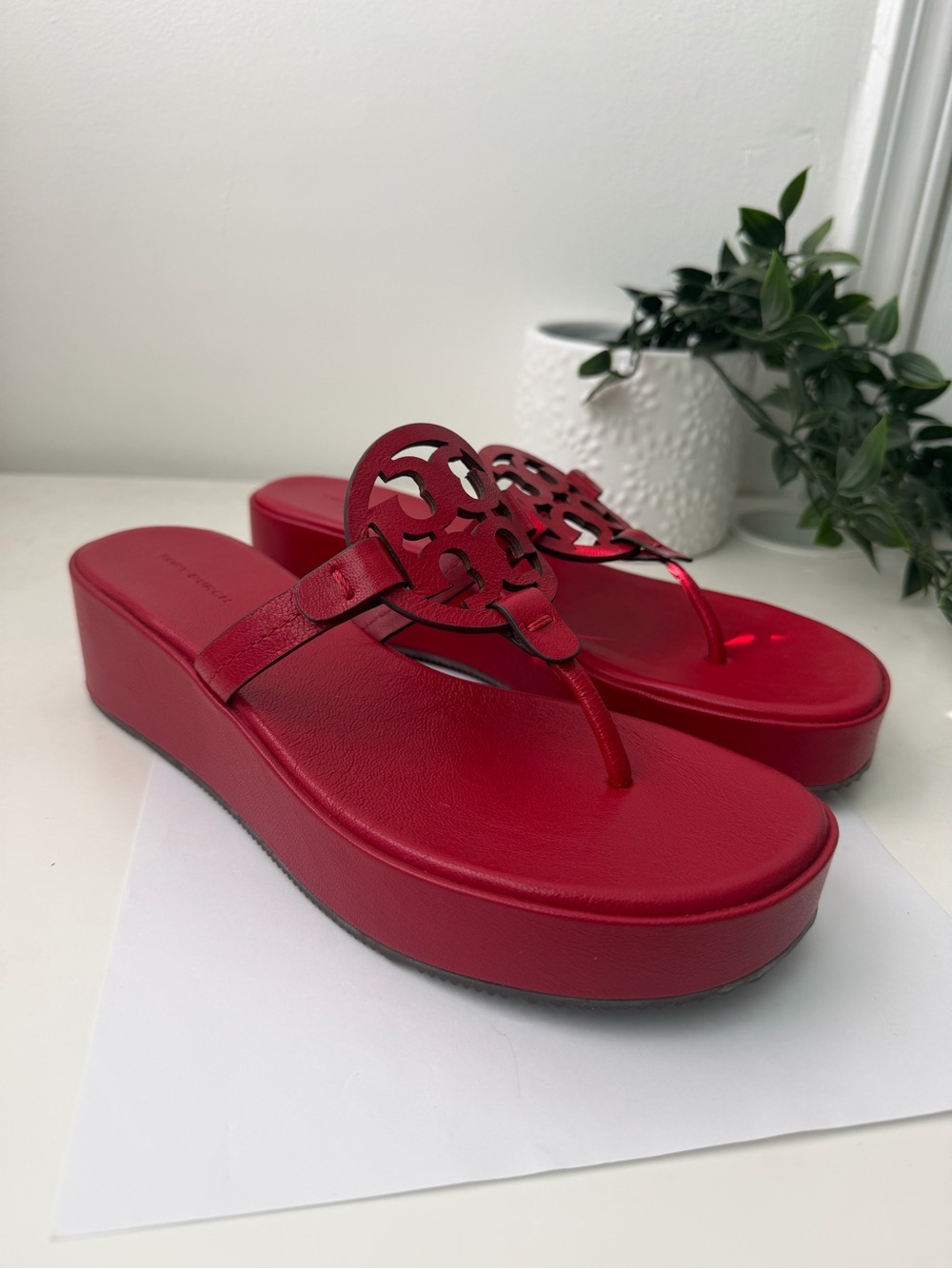 Tory Burch Miller Wedge Sandals